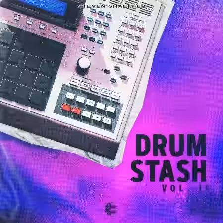 Steven Shaeffer Drum Stash Vol.2 (Drum Kit) [WAV] - Sample Pack Artwork