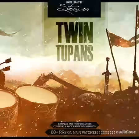 Strezov Sampling Twin Tupans [KONTAKT] - Sample Pack Artwork