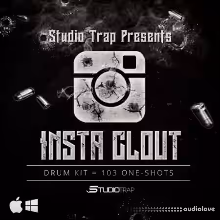 Studio Trap Insta Clout Drum Kit [WAV] - Sample Pack Artwork
