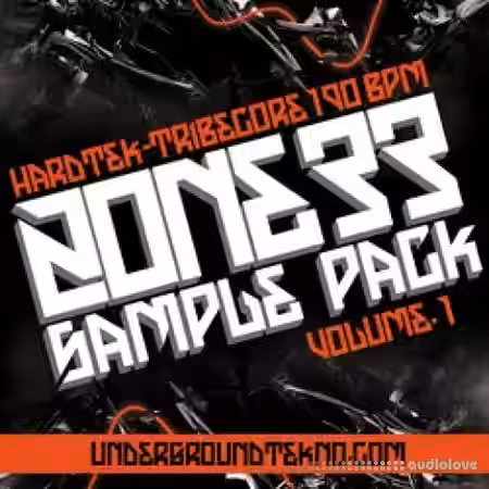 Undergroundtekno Zone 33 Sample Pack Vol.1 [WAV] - Sample Pack Artwork