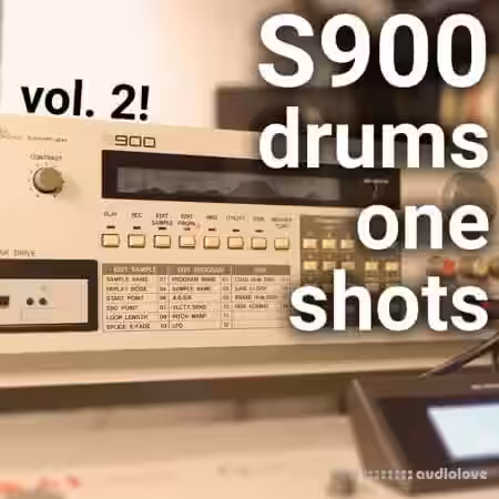 vubeatz S900 Drums One Shots Vol.2 [WAV] - Sample Pack Artwork