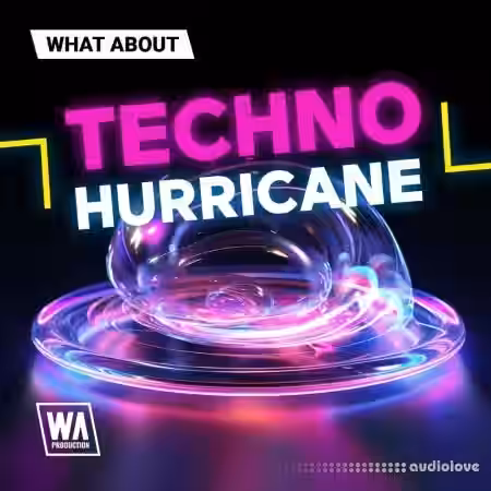WA Production What About Techno Hurricane [WAV, MiDi, Synth Presets] - Sample Pack Artwork
